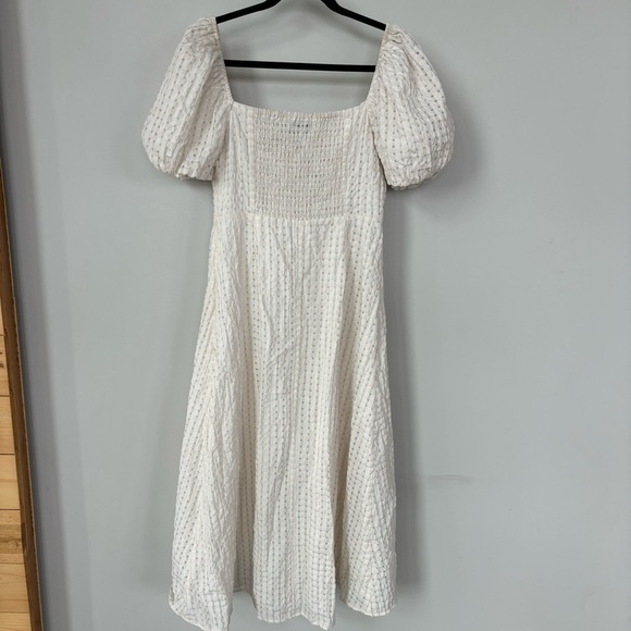 En Saison Checkered Button Front Midi Dress Size S - Picture 3 of 7